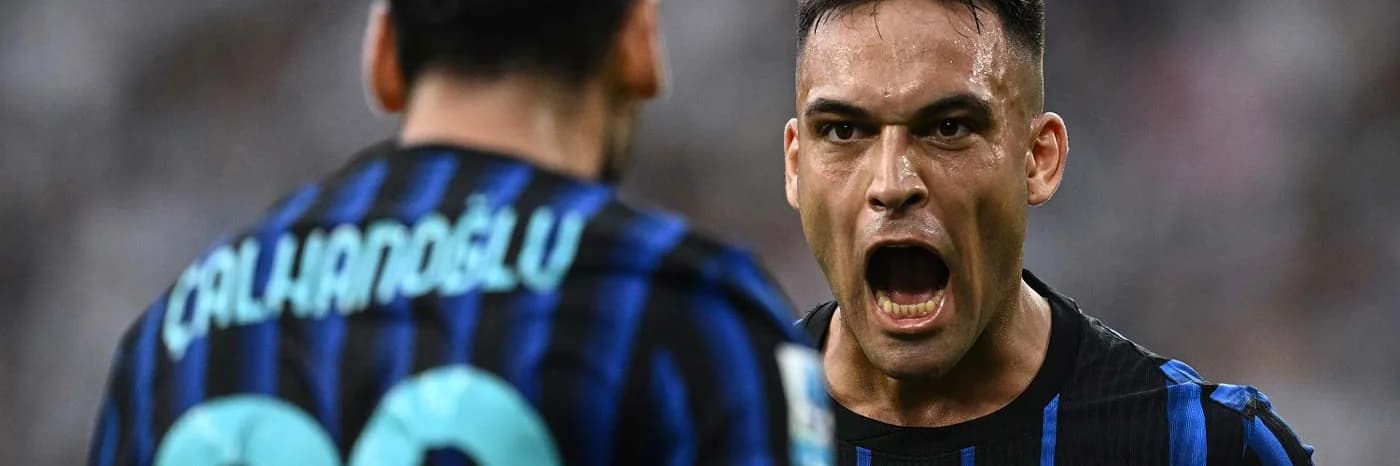 Superquota maggiorata Planetwin365: Fiorentina-Inter MULTIGOL 1-5 a quota 6 e 1€ per ogni tiro effettuato