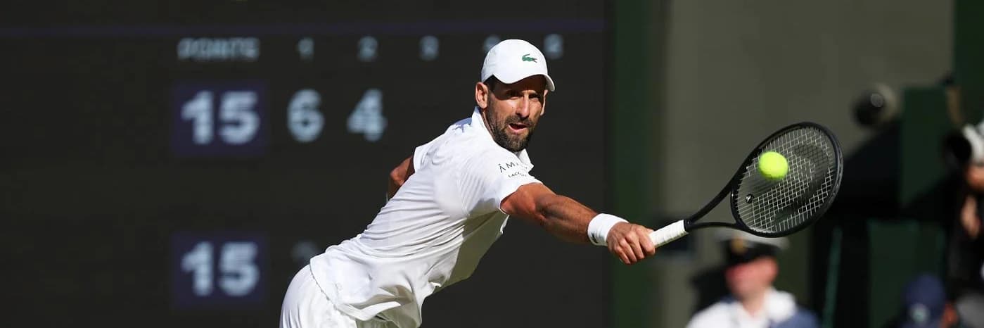 Djokovic da leggenda: a Wimbledon la semifinale Slam numero 55